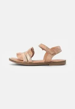 Friboo Leather Strappy Sandals - Sandalen - Rose Gold/Coloured
