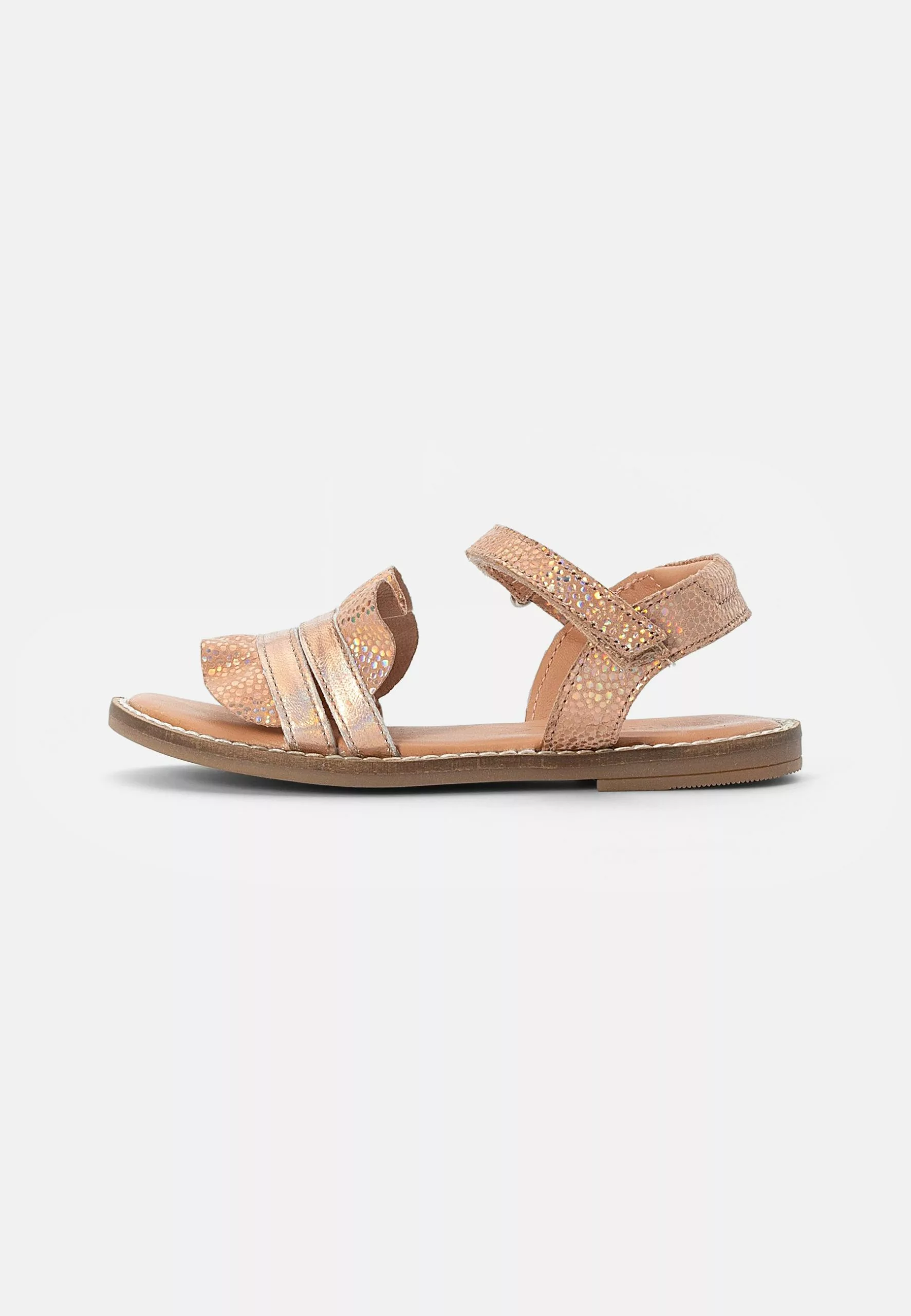 Friboo Leather Strappy Sandals - Sandalen - Rose Gold/Coloured 1 Friboo Leather Strappy Sandals - Sandalen - Rose Gold/Coloured