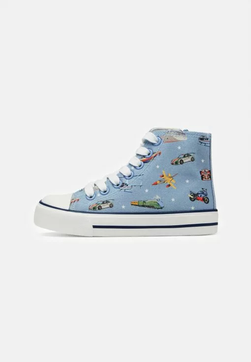 Friboo Sneakers Hoog - Light Blue -Friboo Groot Warenhuis 13a503b86a05434688615934a7198e33