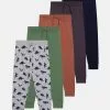 Friboo Unisex 5 Pack - Trainingsbroek - Multi-Coloured/Blue/Green
