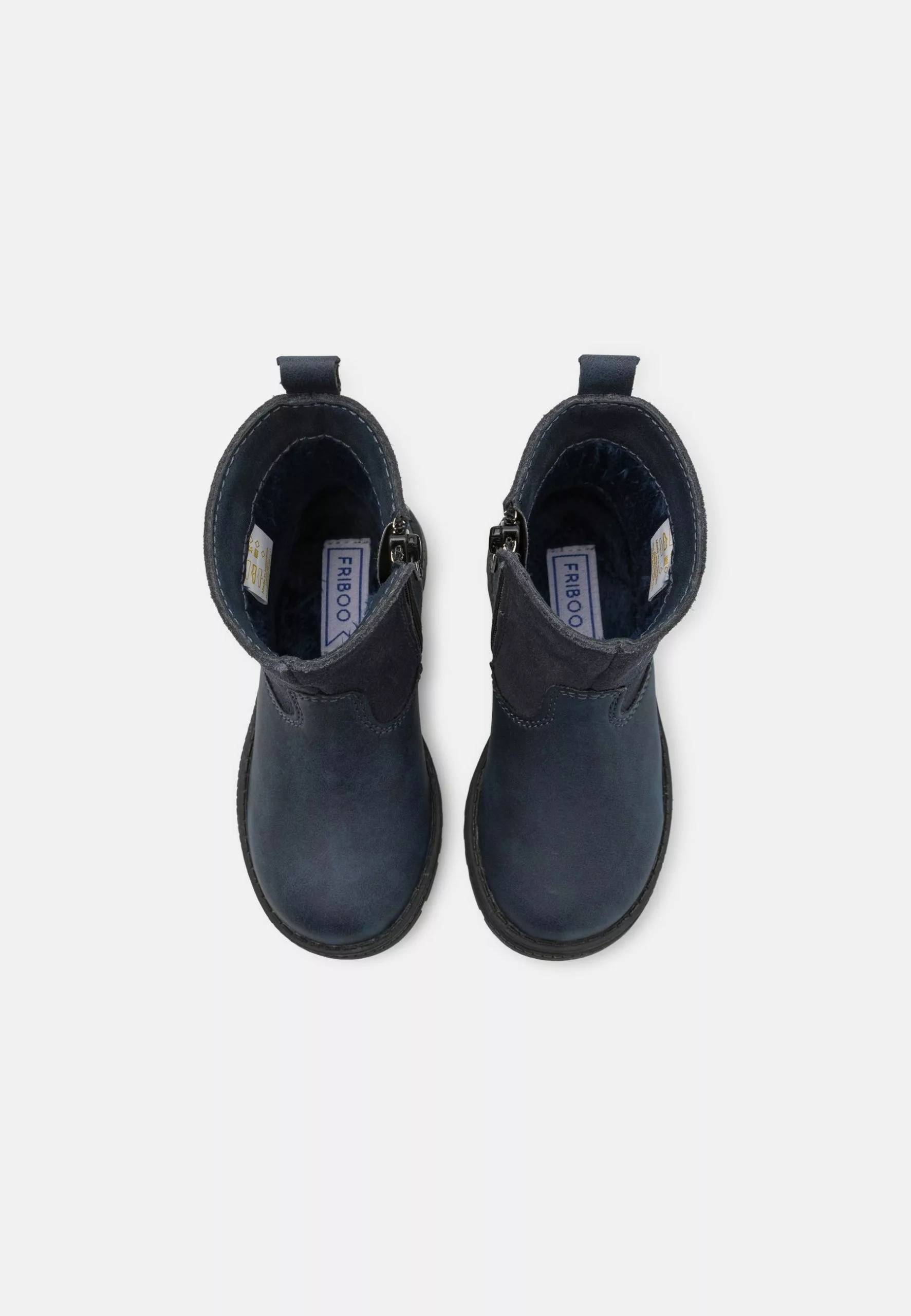 Friboo Korte Laarzen - Dark Blue 4 Friboo Korte Laarzen - Dark Blue - Afbeelding 4