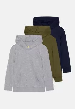 Friboo 3 Pack - Hoodie - Grey/Green/Blue