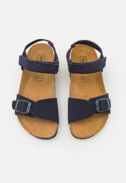 Friboo Leather Bio Sandals - Sandalen - Dark Blue -Friboo Groot Warenhuis 3bc9408609ab40a8b2a27e77f7693325