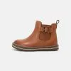 Friboo Leather Booties - Korte Laarzen - Cognac