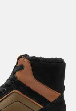 Friboo Leather - Sneakers Hoog - Multi-Coloured -Friboo Groot Warenhuis 5764091e6b994f50b5a39544bbbfd95a