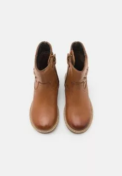 Friboo Leather - Korte Laarzen - Cognac -Friboo Groot Warenhuis 6a20c1e440ac4891be558980b508c3e3