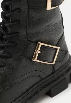 Friboo Leather - Veterlaarzen -Black -Friboo Groot Warenhuis 6cc9e4b48f0147428ab669e3bf48e2b6