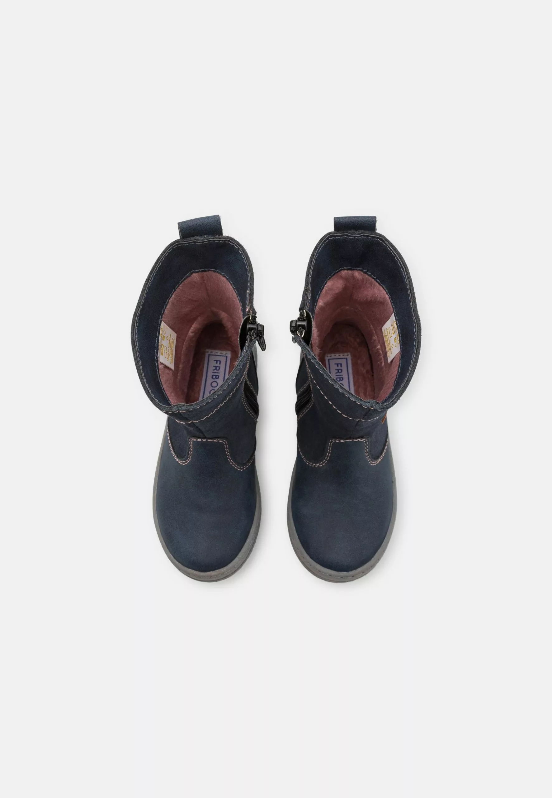 Friboo Korte Laarzen - Dark Blue 4 Friboo Korte Laarzen - Dark Blue - Afbeelding 4