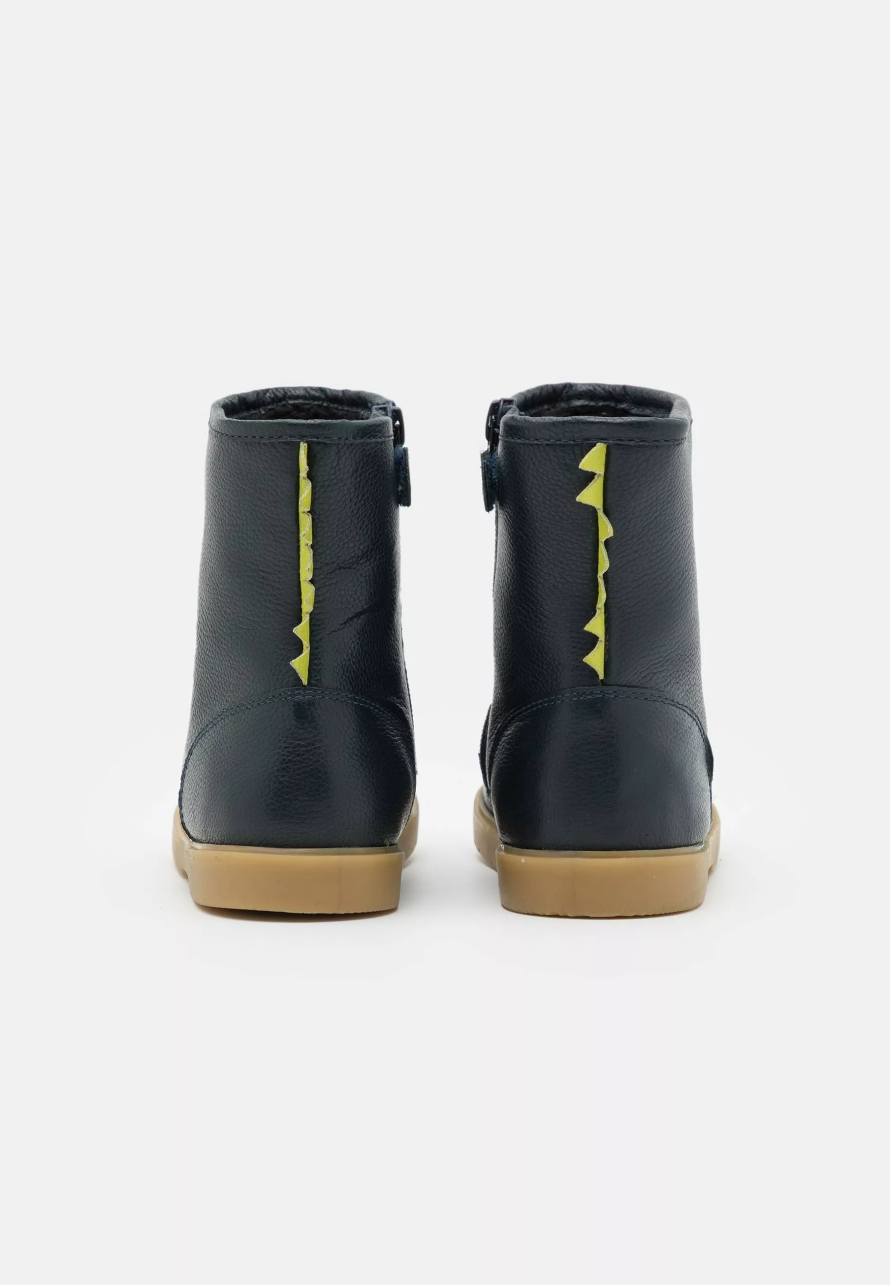 Friboo Leather - Korte Laarzen - Dark Blue 3 Friboo Leather - Korte Laarzen - Dark Blue - Afbeelding 3