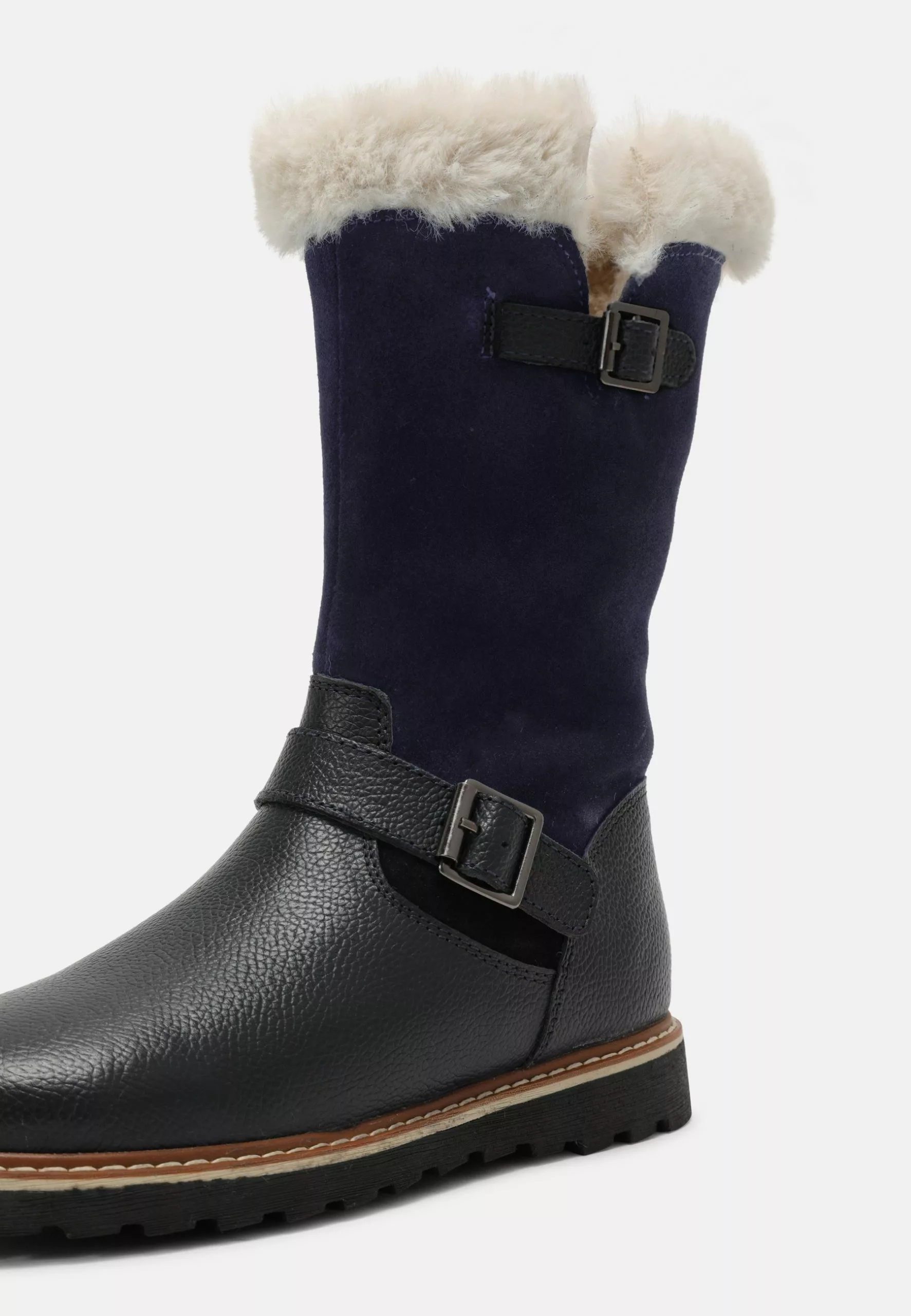 Friboo Leather - Snowboots- Dark Blue 5 Friboo Leather - Snowboots- Dark Blue - Afbeelding 5