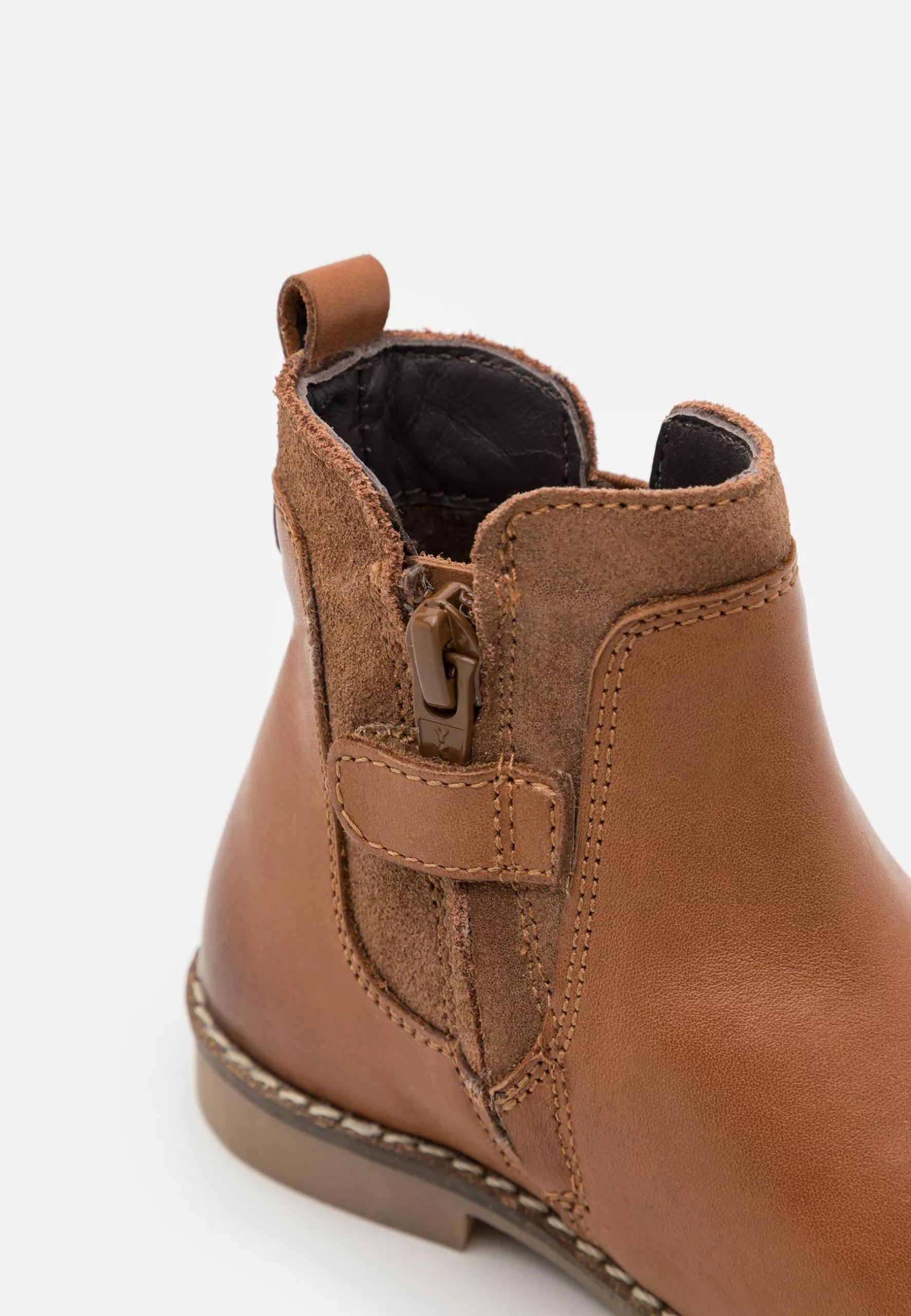 Friboo Leather - Korte Laarzen - Cognac 6 Friboo Leather - Korte Laarzen - Cognac - Afbeelding 6