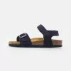 Friboo Leather Bio Sandals - Sandalen - Dark Blue