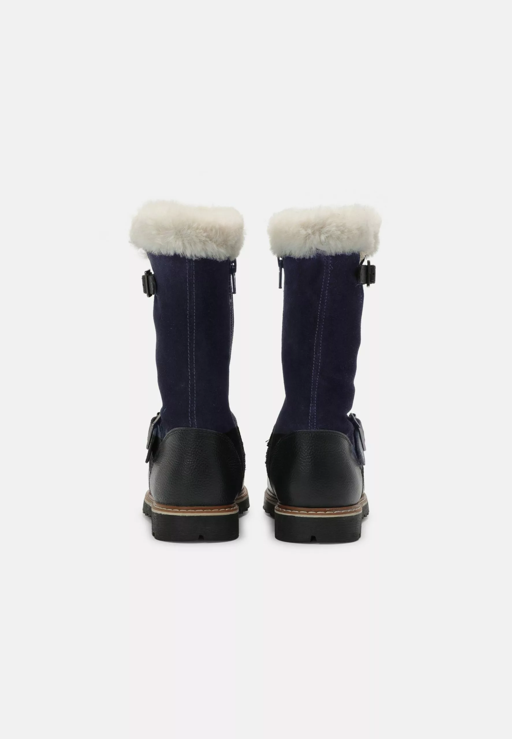 Friboo Leather - Snowboots- Dark Blue 3 Friboo Leather - Snowboots- Dark Blue - Afbeelding 3