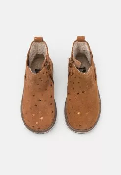 Friboo Leather - Korte Laarzen - Cognac -Friboo Groot Warenhuis b7c56b745783410398c330145a92d8a3