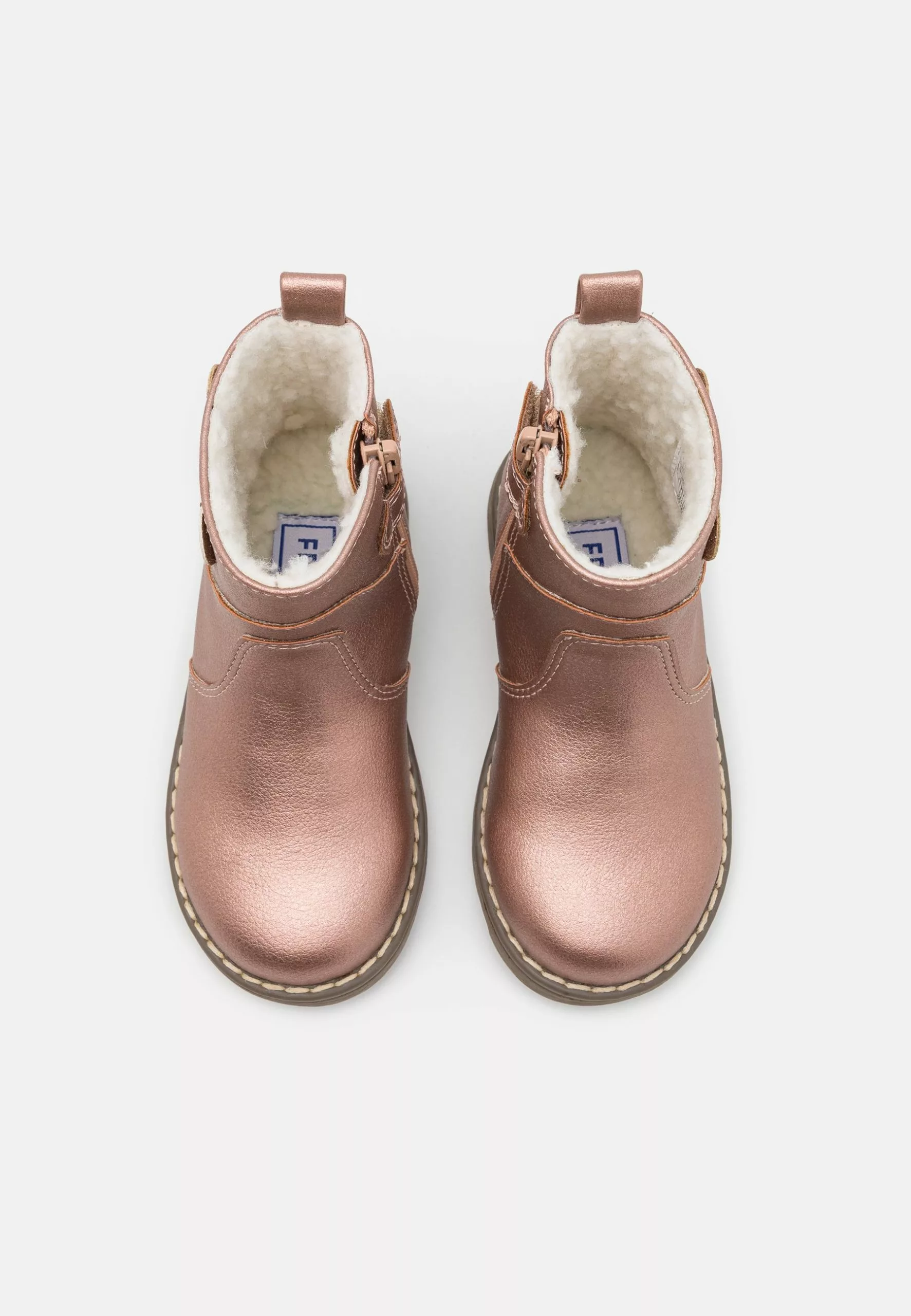 Friboo Korte Laarzen - Pink 4 Friboo Korte Laarzen - Pink - Afbeelding 4