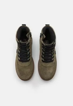 Friboo Leather - Veterboots - Khaki 9 Friboo Leather - Veterboots - Khaki -Friboo Groot Warenhuis ceaaa599a05f4869abd8451200e3b9c4