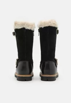 Friboo Leather - Snowboots- Black -Friboo Groot Warenhuis d61da22700d8481b9fae9df3752eb4f4